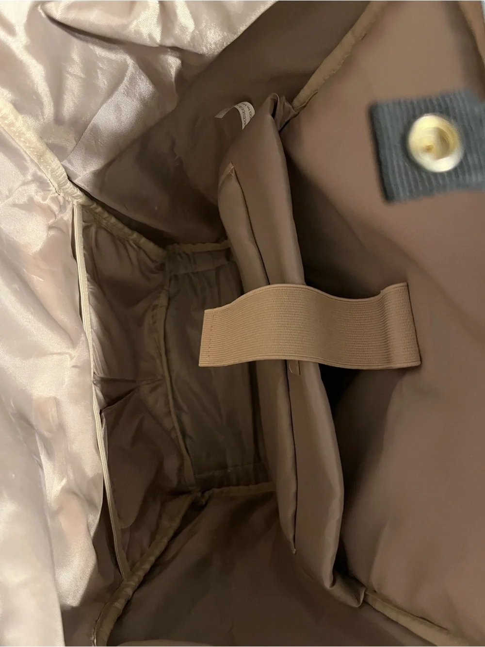 Bagsmart Black and Tan Laptop Backpack